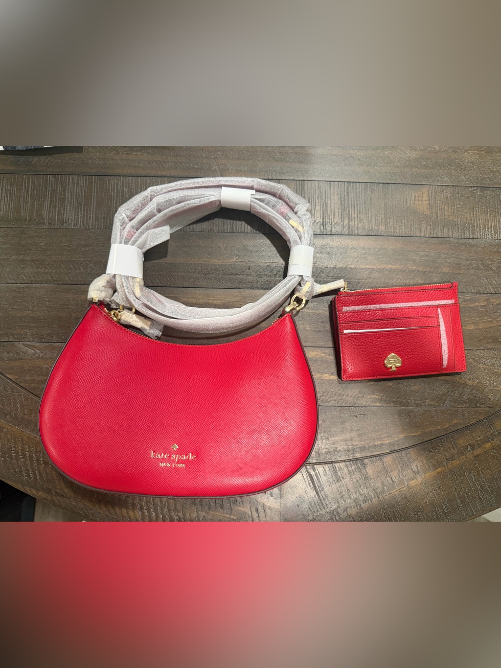 Nwt Red Kate Spade Purse & Wallet